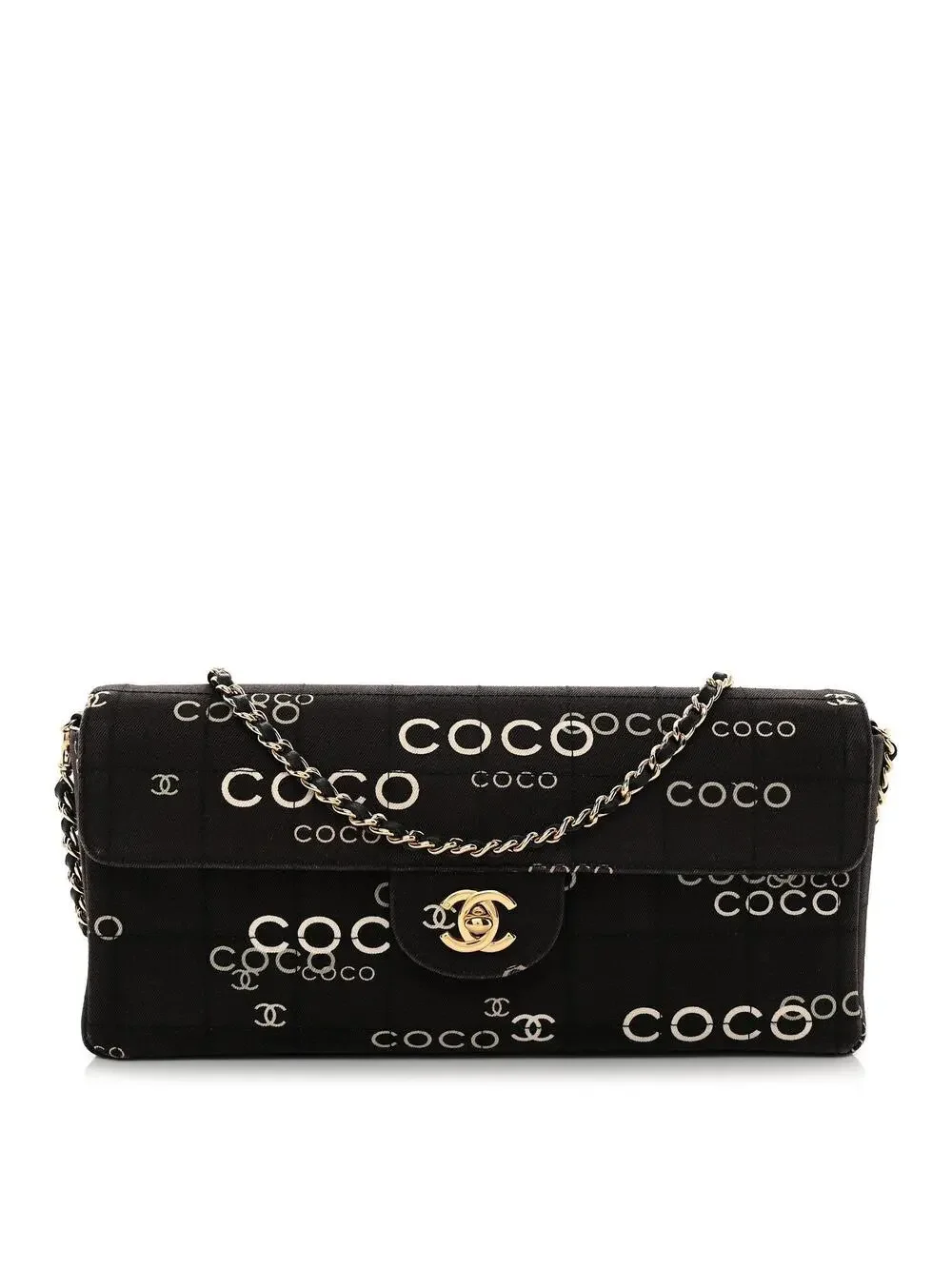 Chanel Canvas Chocolate Bar Quilted #323664C24B